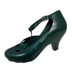 VIVIAN WESTWOOD Anglomania + Melissa Animal Paw T-strap Jelly pumps 9 US